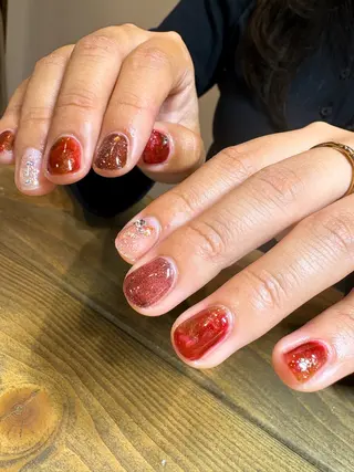 ネイル 🌲🌳🚪iiit o🌲🌳🌲のネイルデザイン