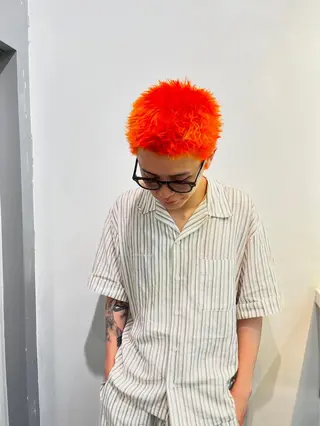ショート メンズ Pia所属・青木 拓充のヘアスタイル