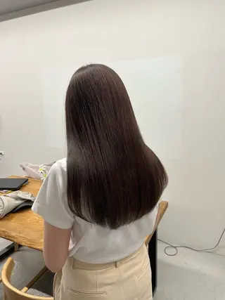ロング カラー 広島韓国ヘア♡ たかみのヘアスタイル