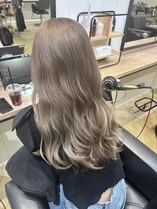 ロング 🫧nari🫧 谷町 大阪のヘアスタイル