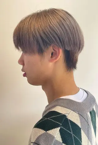 ミディアム ハラダ リョウセイのヘアスタイル
