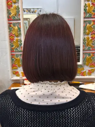 ミディアム カラー 村上 滉弥のヘアスタイル