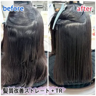 セミロング ピンク・ラベンダー 艶カラー🍁かえでのヘアスタイル