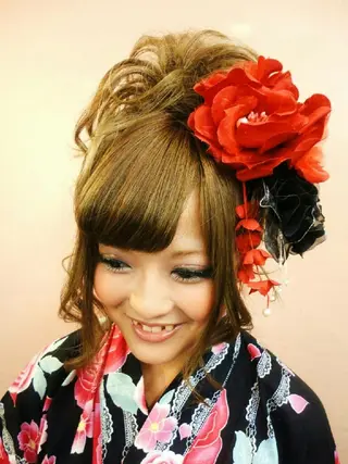 ヘアアレンジ Relaxation Saljuのヘアスタイル