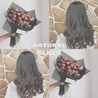 ミディアム カラー エリアNo.1カラー ⭐️hikaru⭐️のヘアスタイル