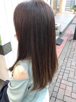 ロング パーマ 細沼 葵のヘアスタイル