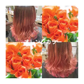 セミロング カラー ダブルカラー🎉 ハイトーン🎉スドウのヘアスタイル