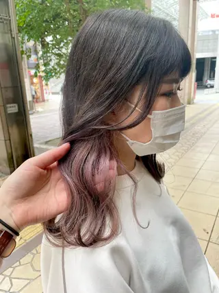 ロング 🦕望月渉🦕 パーマ🌪️ブリーチのヘアスタイル