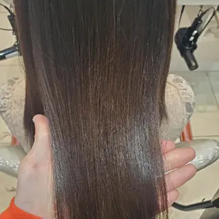 ロング 韓国レイヤー/髪質 改善カラー/れんのヘアスタイル