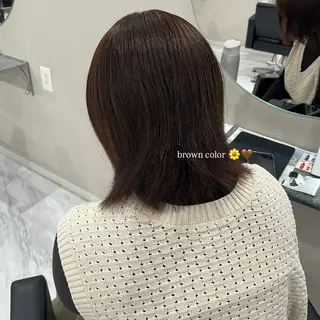 ショート カラー 透明感カラー🪼🩵 𝐑𝐢𝐧のヘアスタイル