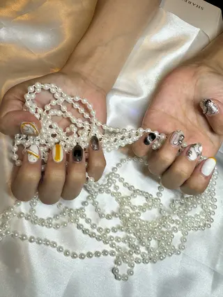 ネイル 濱岡 咲のネイルデザイン