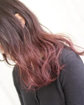 ミディアム カラー パーマ ヘアアレンジ 新宿.全国4位美髪師 taka髪質改善のヘアスタイル