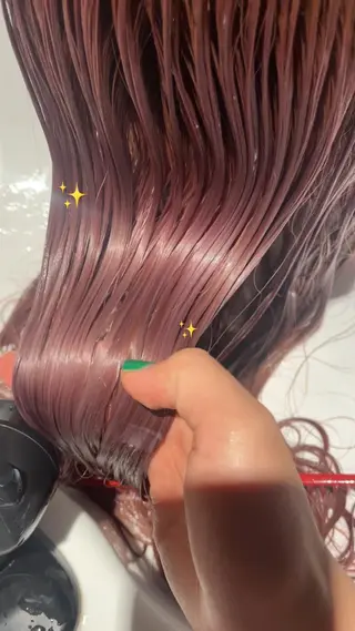 ミディアム MINX 長濱 優花 /銀座美容師のヘアスタイル