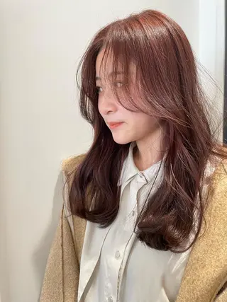 ロング 韓国ヘア🤍 慎之介のヘアスタイル