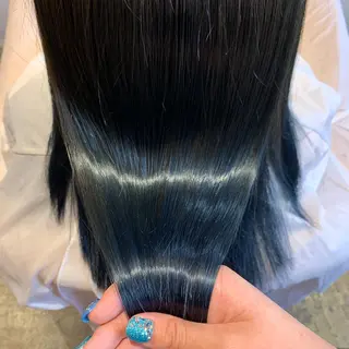 ロング カラー 髪質改善×矯正🫧 韓国ヘアasamiのヘアスタイル