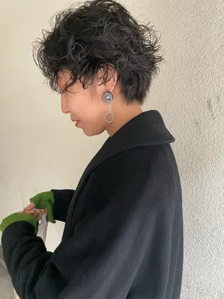 ショート パーマ suvvy hairsalonのヘアスタイル