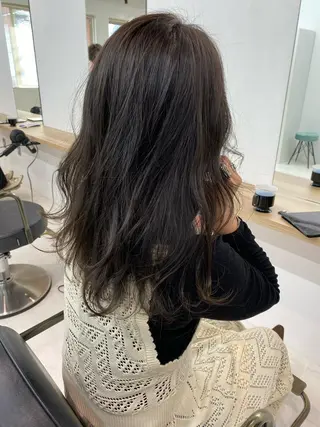 セミロング カラー ハイトーン特化🌟 仲川和人のヘアスタイル