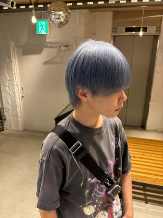 ショート カラー 🌈難波🌈ベージュ カラー【ヒロム】のヘアスタイル