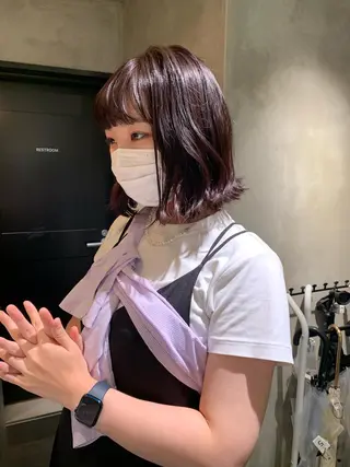 ショート カラー アンニュイヘア🪽 ayumiのヘアスタイル