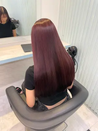 ロング カラー 🤍韓国大人っぽ ベージュMAI🤍のヘアスタイル