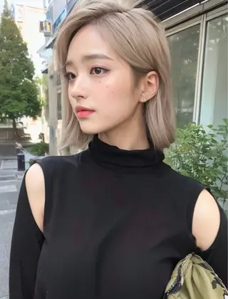 ショート カラー ヘアアレンジ 🫧新宿 髪質改善 /サスケ🫧のヘアスタイル