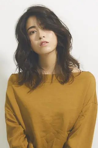 セミロング パーマ 橋口 晃典のヘアスタイル