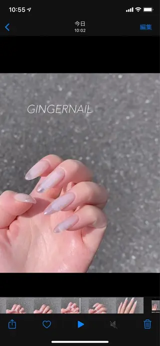 ネイル GINGER NAIL所属・代々木 GINGERNAILのネイルデザイン