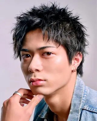 ショート メンズ スパイキーショート メンズ特化/鈴木美璃のヘアスタイル