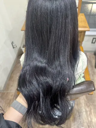 セミロング Sac.恵比寿所属・🫧艶髪カラー/ 透明感カラー/ヒマリのヘアスタイル