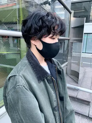 ショート パーマ 原宿パーマ kazuのヘアスタイル