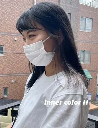 ミディアム カラー パーマ ヘアアレンジ ネイル マツエク・マツパ トレンド眉🌈✨ arisaの眉毛・アイブロウイメージ