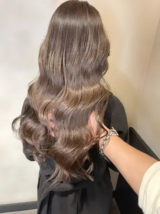 ロング カラー 泉 堅也のヘアスタイル