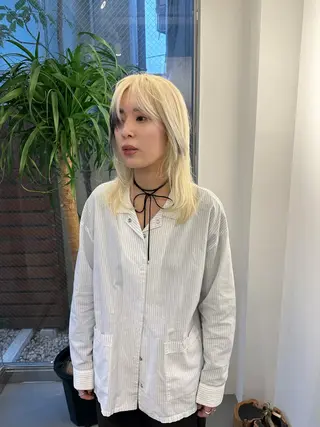 ミディアム ボブ/似合わせカット /ニュアンスカラーのヘアスタイル