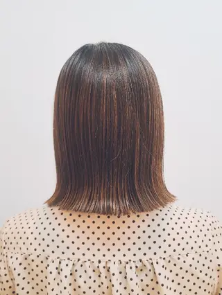 ミディアム yolo.所属・夜特化型ヘアサロン 𓃱yolo.タナベのヘアスタイル