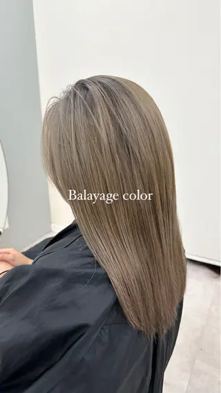 セミロング 【デザインカラー】 難波　秀喜のヘアスタイル
