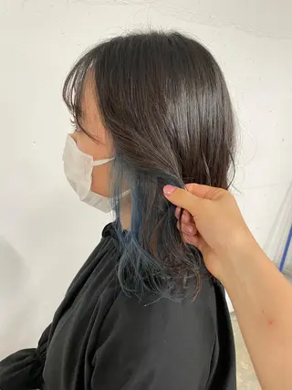カラー 廣元 早紀のヘアスタイル