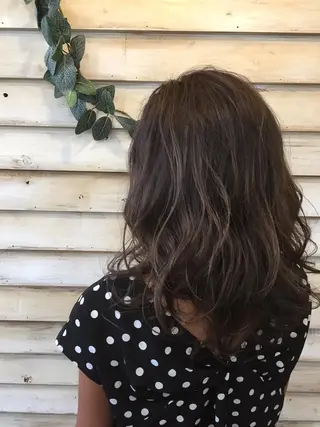 セミロング カラー特化サロン茶屋 町Furukuboのヘアスタイル