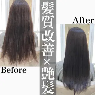 ロング パーマ 須賀 一美のヘアスタイル