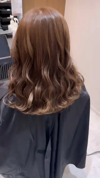 ミディアム neul所属・【neul】 NOAのヘアスタイル