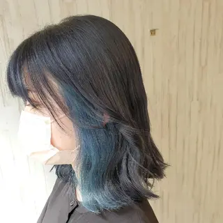 ミディアム カラー EARTH 池田 雄太のヘアスタイル