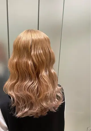 セミロング カラー ヘアアレンジ JEAN CLAUDE BIGUINE 横浜ベイクォーター店所属・Koharu 髪質改善カラーのヘアスタイル