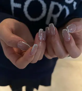 ネイル rina ニュアンス♡ワンホンのネイルデザイン