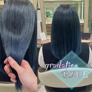 セミロング カラー Re:st所属・Miyavi/カラー ショートボブのヘアスタイル