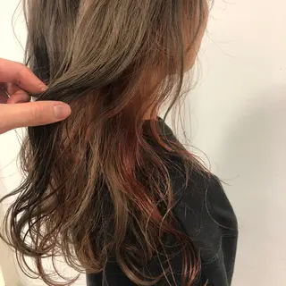 ロング カラー GLROW haruhiのヘアスタイル