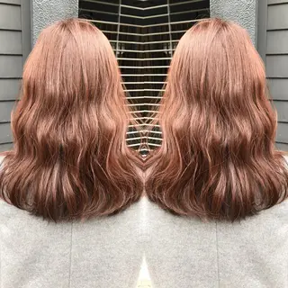 セミロング カラー 髪質改善特化 ミサワコウキのヘアスタイル