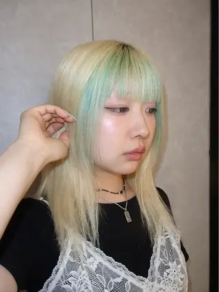 カラー 🩷Sakura🎀 ブリーチモデル募集のヘアスタイル