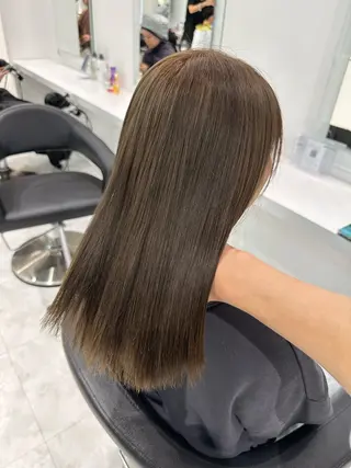 セミロング カラー ♡上品韓国髪♡ブラ ウン/SAYATOのヘアスタイル