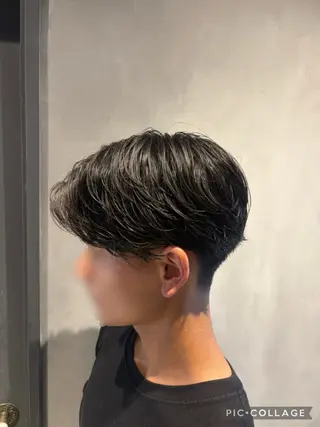 ショート パーマ メンズ 入沢 花音 【メンズ特化】のヘアスタイル