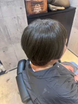ショート KAMI-YU所属・森 千明のヘアスタイル