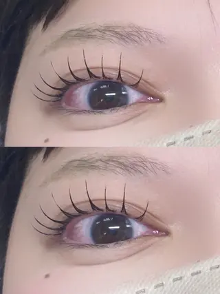 マツエク・マツパ EYELA 莉奈のマツエク・マツパデザイン